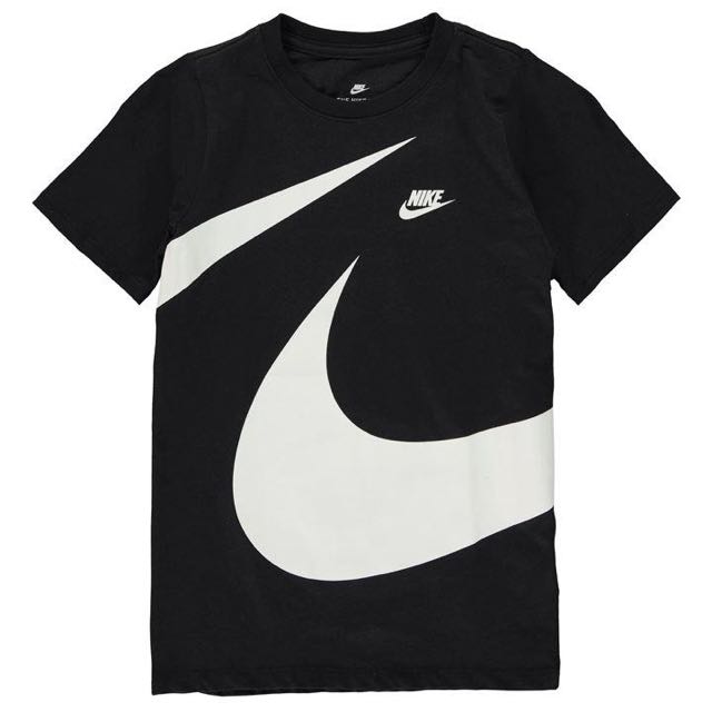 nike big swoosh tee