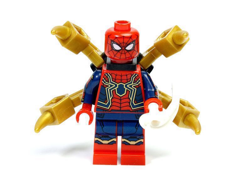 Original LEGO 76108 Iron Spider-Man Avengers Infinity War, Hobbies & Toys,  Toys & Games on Carousell