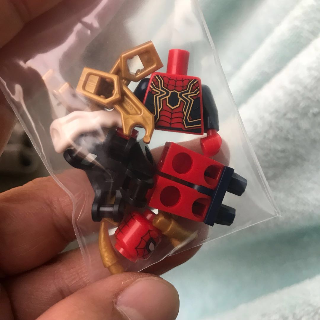 Lego iron spider infinity top war