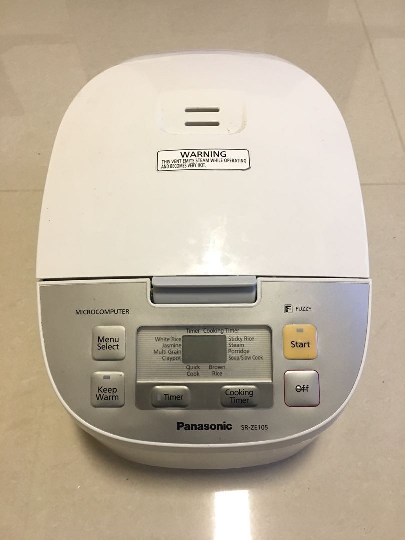Panasonic Rice Cooker SRZE105, TV & Home Appliances, Kitchen