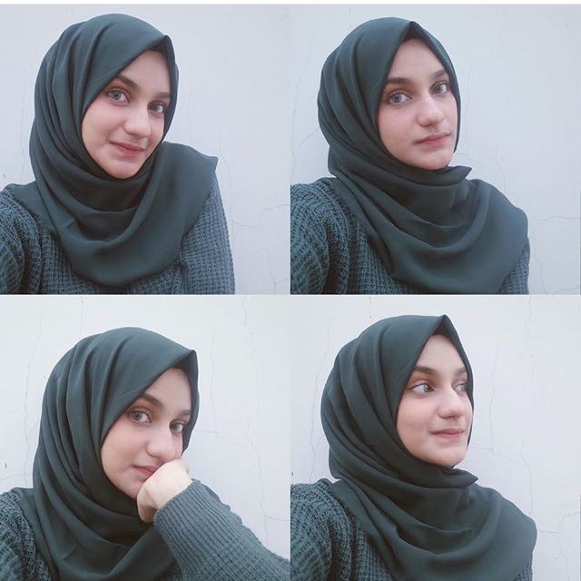 Hijab Hijau  Botol  Gambar Islami