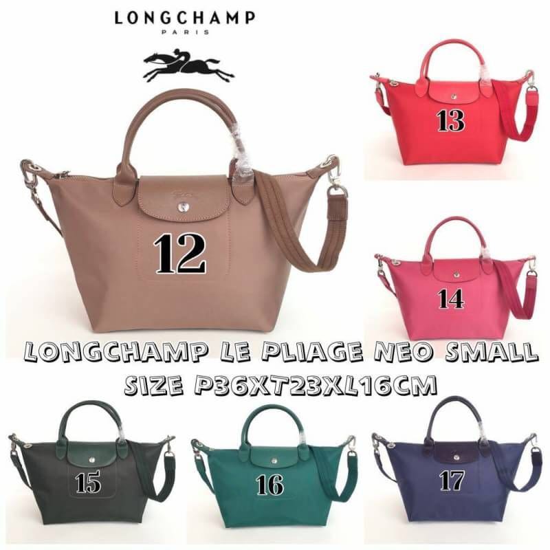Pilihan warna Longchamp Neo, Barang 