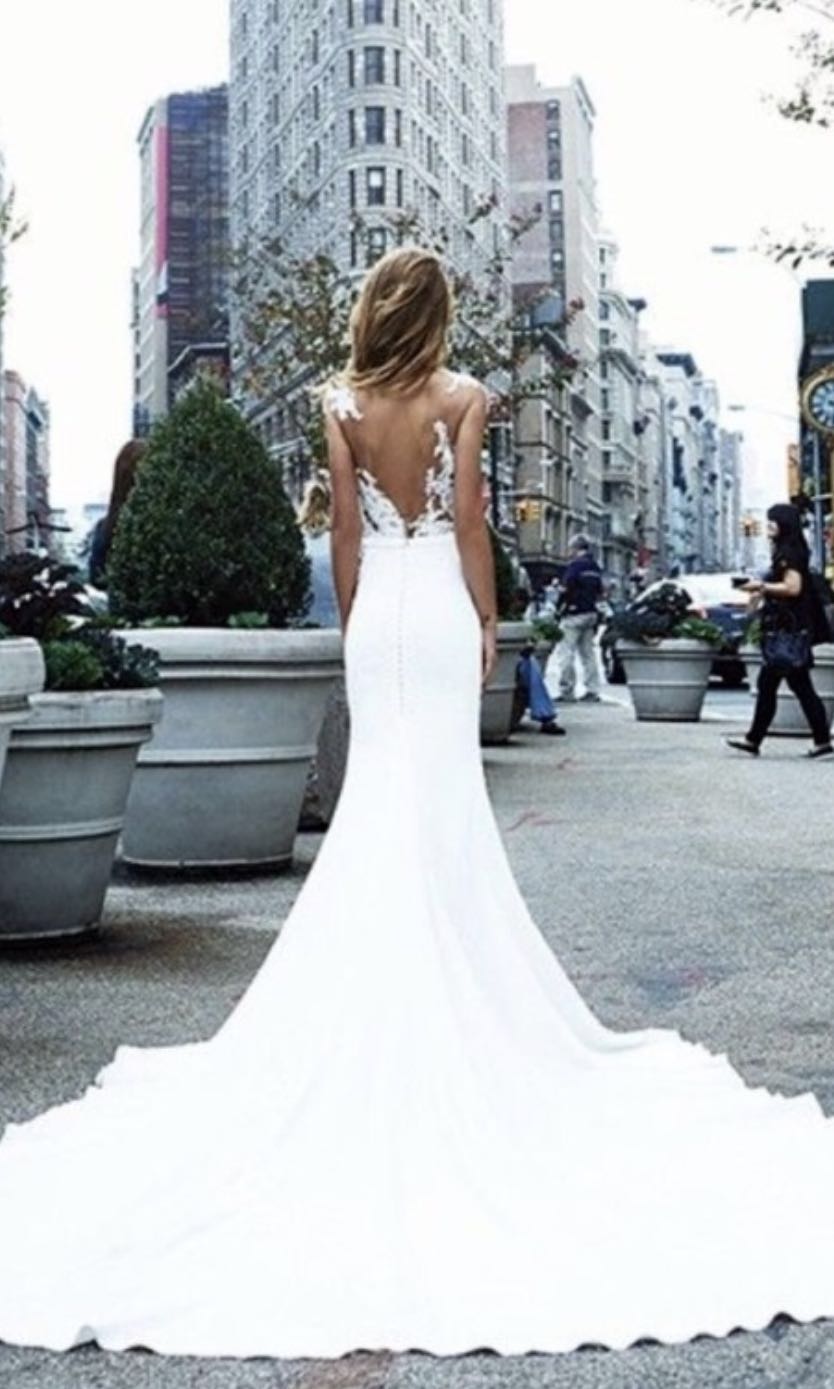 Pronovias Vicenta Wedding Dress Women s Fashion Dresses Sets Evening dresses gowns on Carousell