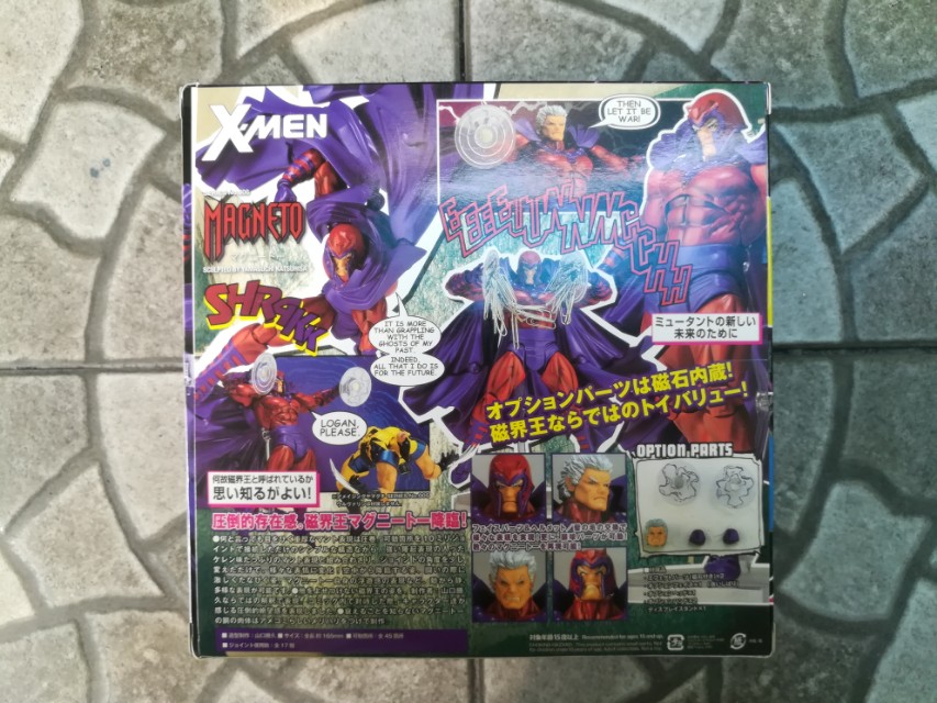 Revoltech K.O - Magneto (Category: Figurines & Statues) located in Quezon City. Submitted by darkworkx (Listing ID 161564347, Image 2). Description: Bootleg copy - Hindi pa naoopen.