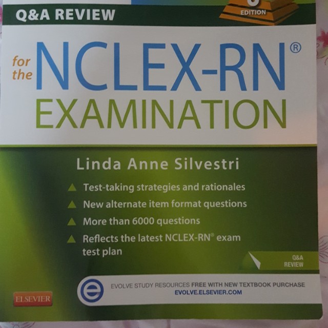Saunders Q A Nclex Rn Reviewer 6th Edition Books Stationery Textbooks On Carousell