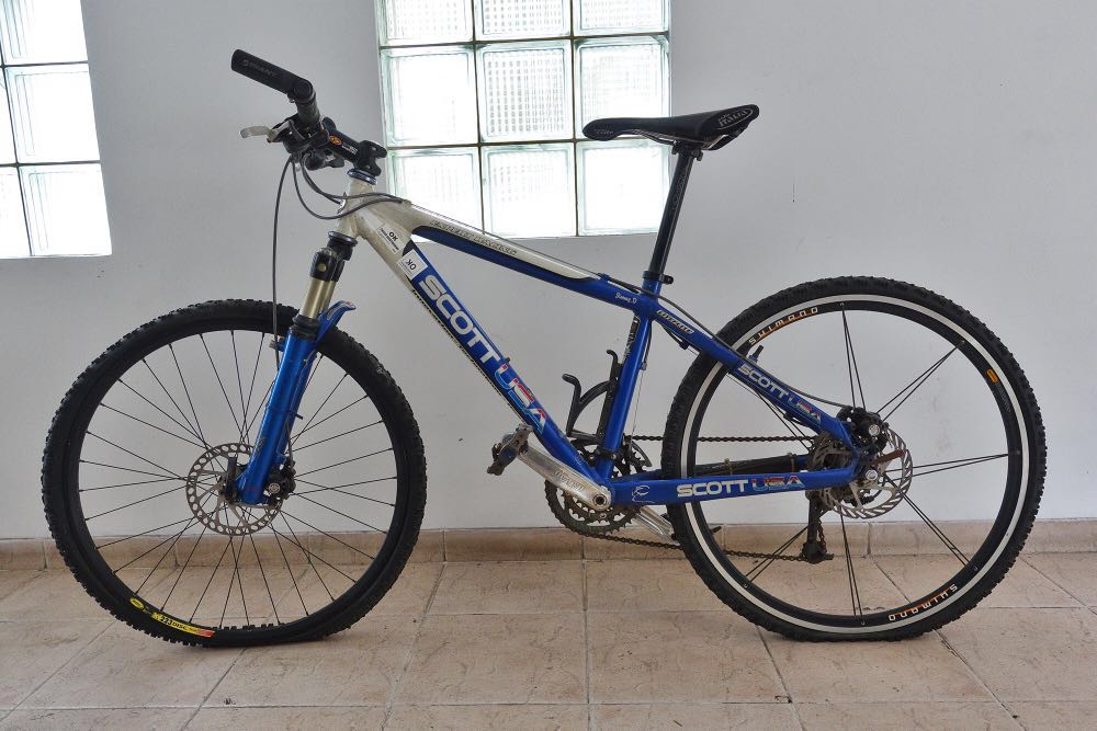 Scott Usa Expert Racing Full Bike Olah Raga Sepeda Di Carousell