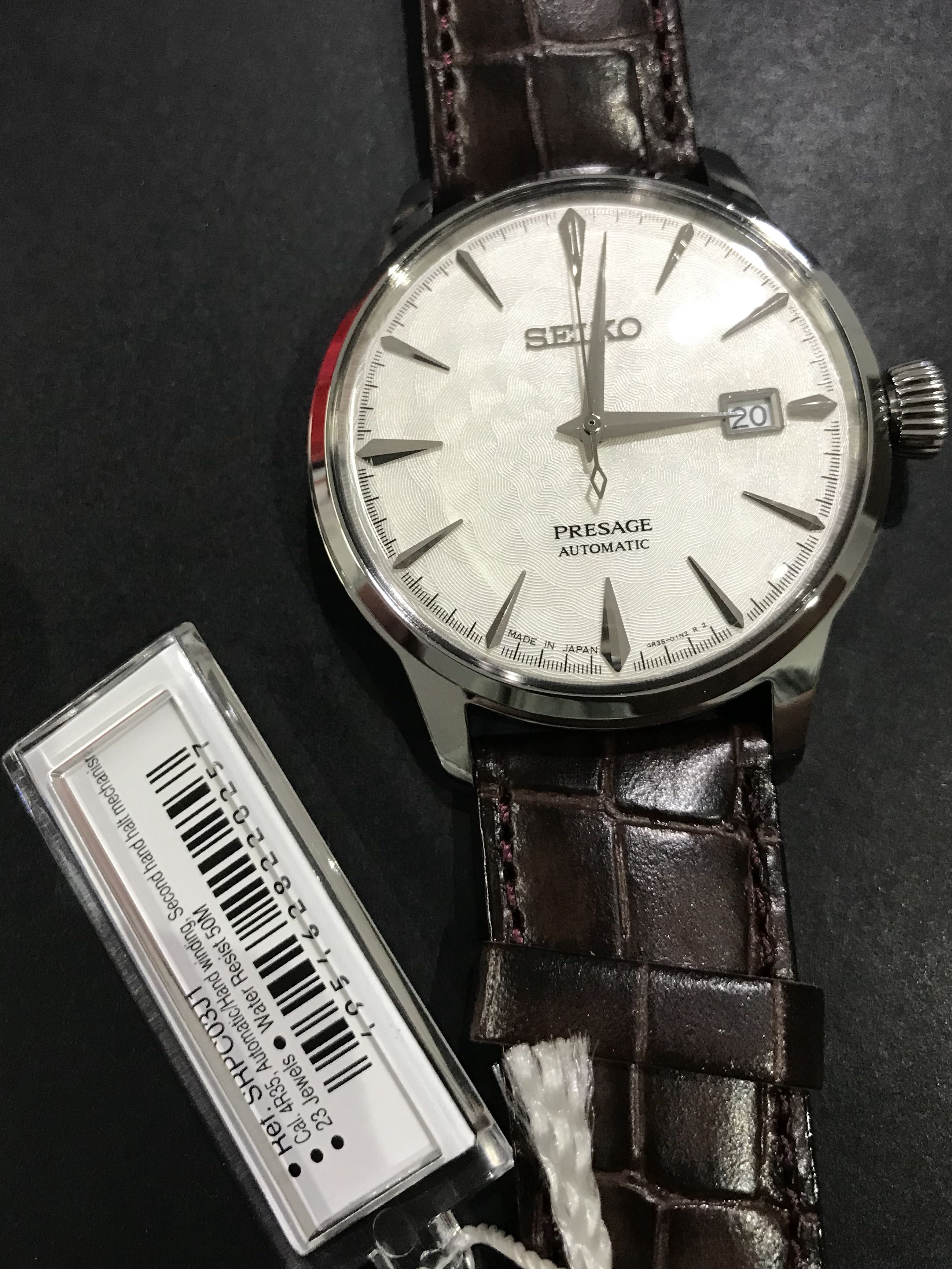 Seiko Presage SRPC03 SRPC03J SRPC03J1, Luxury, Watches on Carousell