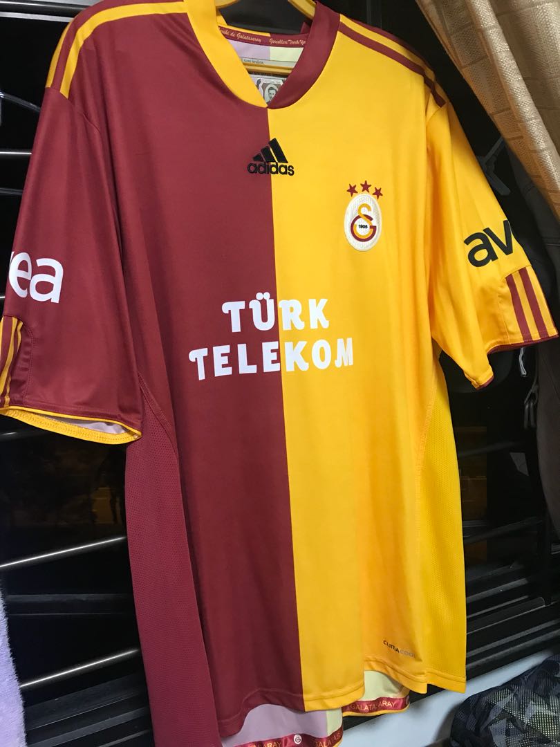 Size Xl Galatasaray Home Adidas Jersey 2010 Original Bought In Istanbul Sports Sports Apparel On Carousell