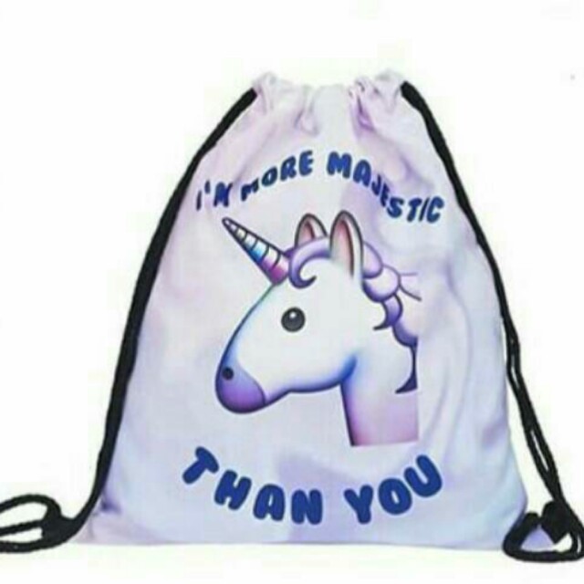 string bag unicorn