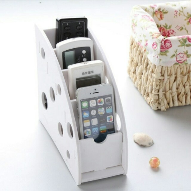 Tempat remote hp ac tv- rak penyimpanan organizer, Perabotan Rumah di Carousell