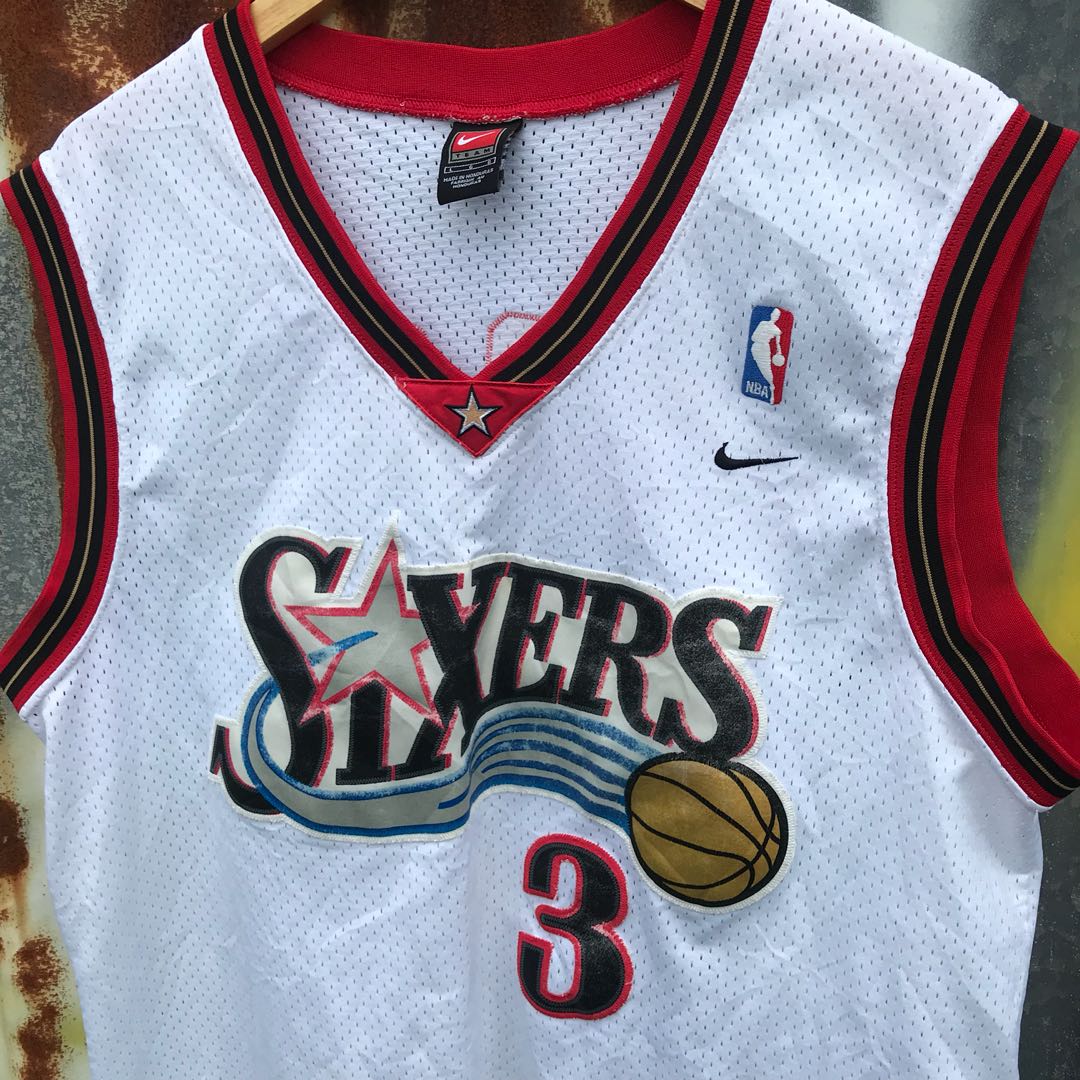 allen iverson sixers jersey