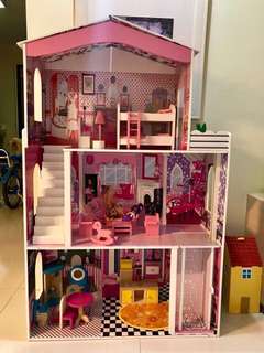 barbie doll house set price