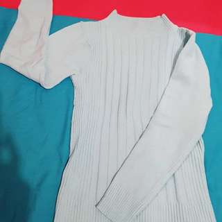 Kaos woll meral biru langit