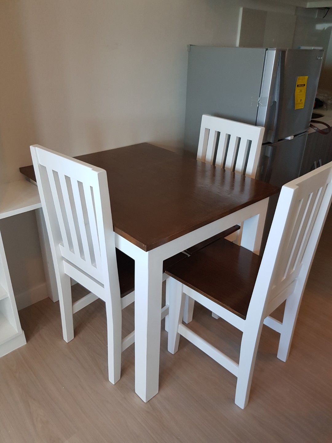 4 seater Dining table (Category: Chairs) located in Mandaluyong City. Submitted by hdvvv (Listing ID 161684856, Image 2). Description: Made to order dining table 2 weeks lead time.
