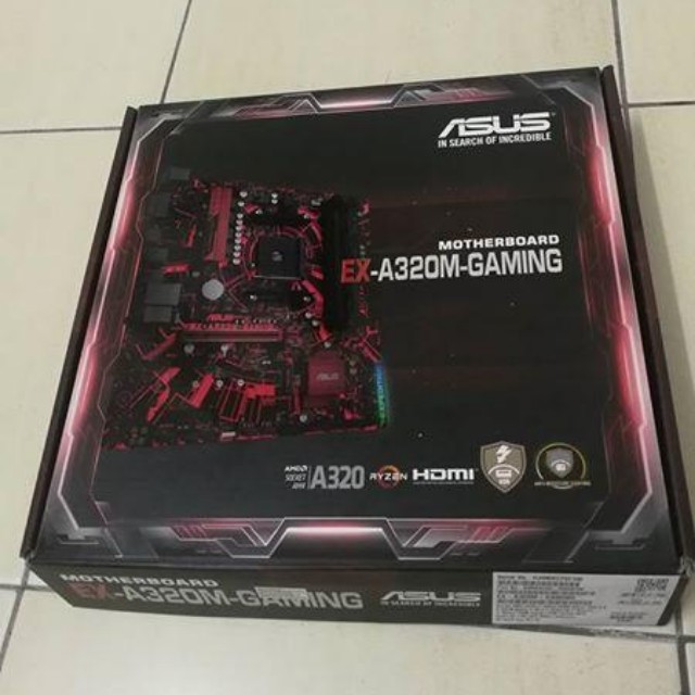 Asus ex a320m new arrivals motherboard