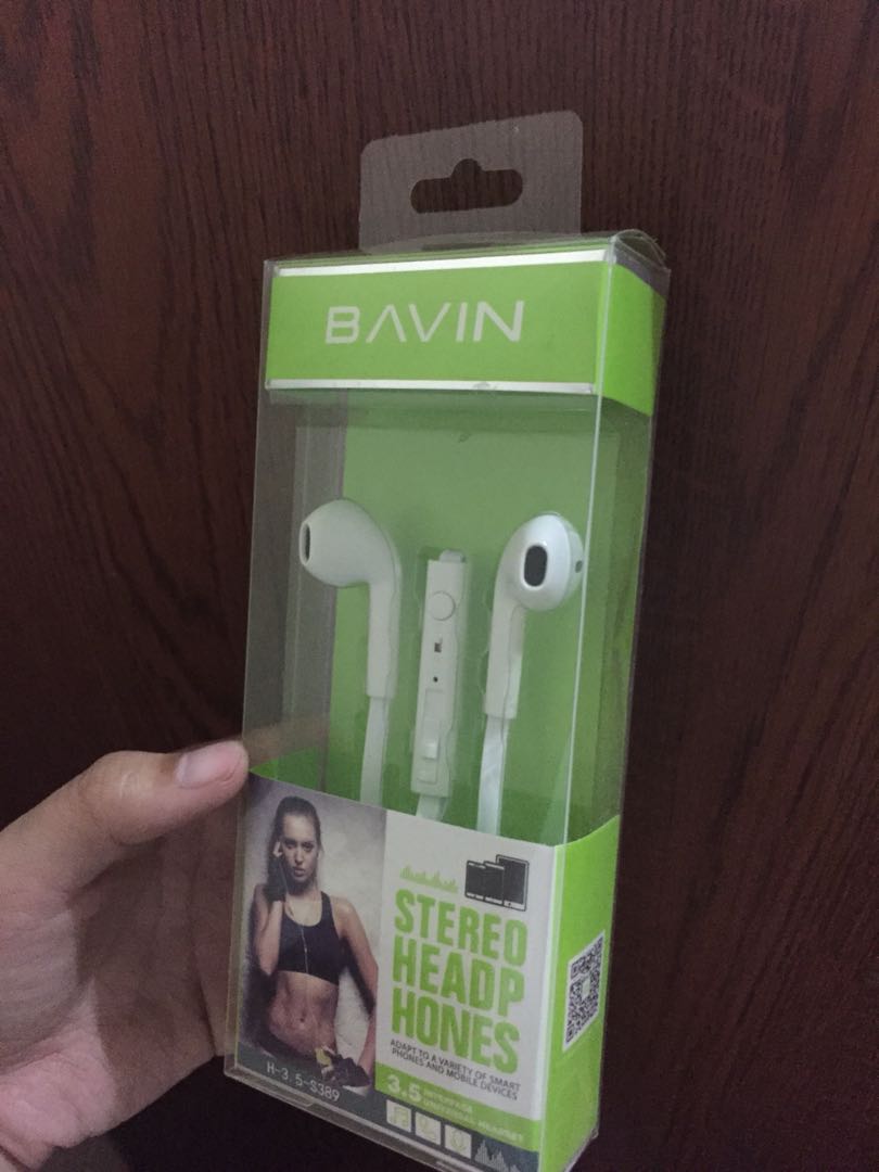 Bavin earphones, Audio, Earphones on 