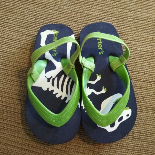 carters toddler flip flops