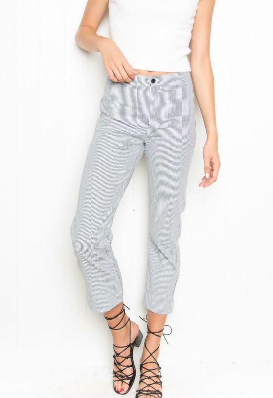 brandy melville pinstripe pants