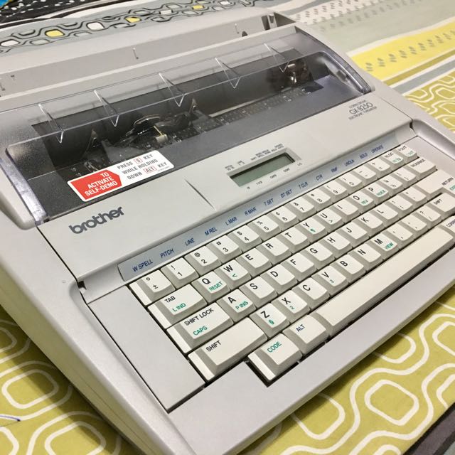 Brother Electronic Typewriter With Display, Computers & Tech, Office & Business Technology on