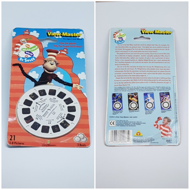 c) 1999 ViewMaster Reels - The Wubbulous World of Dr. Seuss, Hobbies & Toys,  Toys & Games on Carousell
