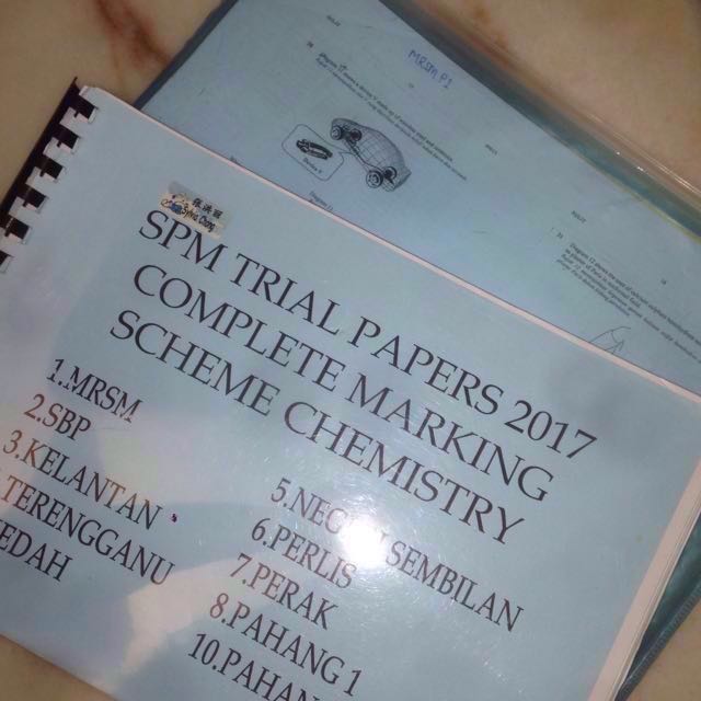 Chemistry State Trial Papers Textbooks On Carousell