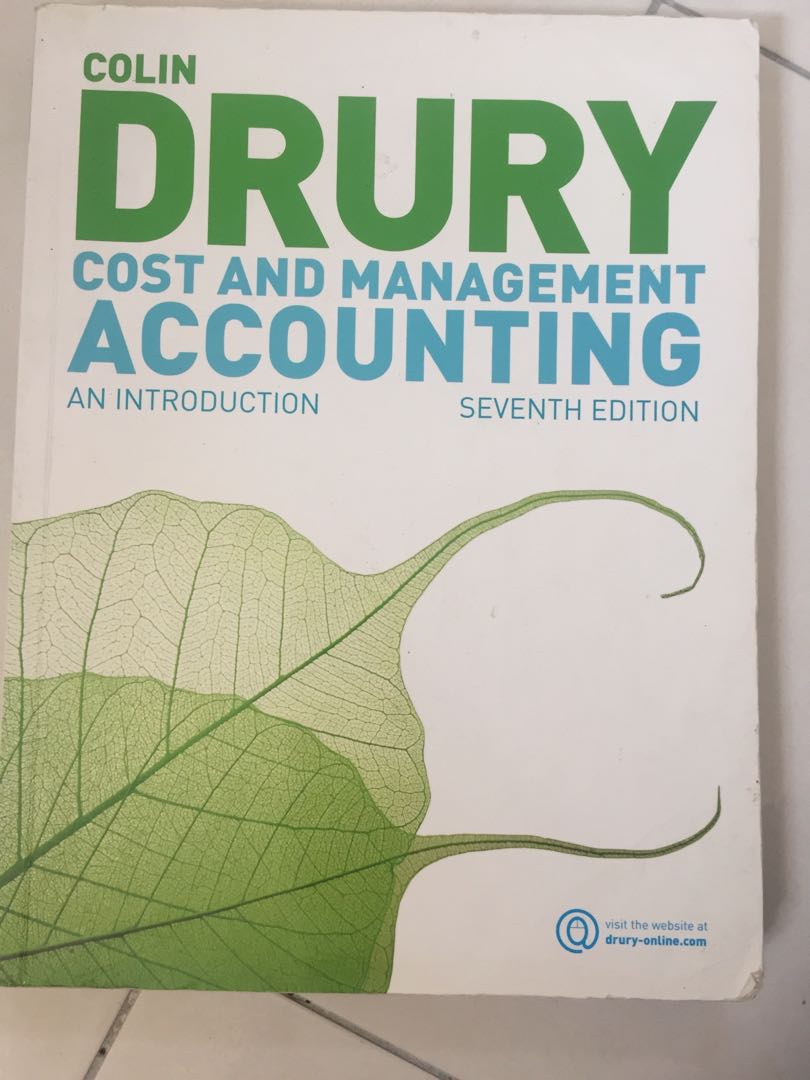 Colin Drury Cost & Management Accounting 7th Edition, Hobbies & Toys