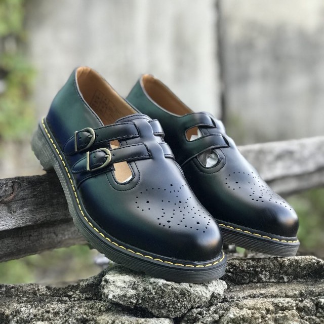 DR MARTENS MARY JANE BLACK SIZE 36 40 Men s Fashion Footwear Dress shoes on Carousell