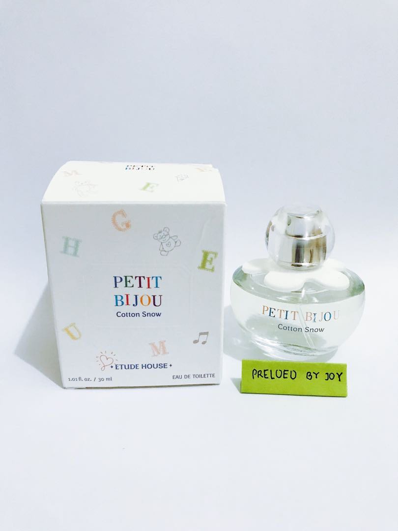 etude house cotton snow perfume