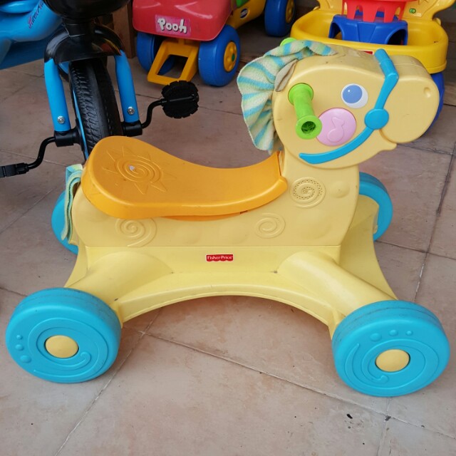 Fisher price horse ride on best sale