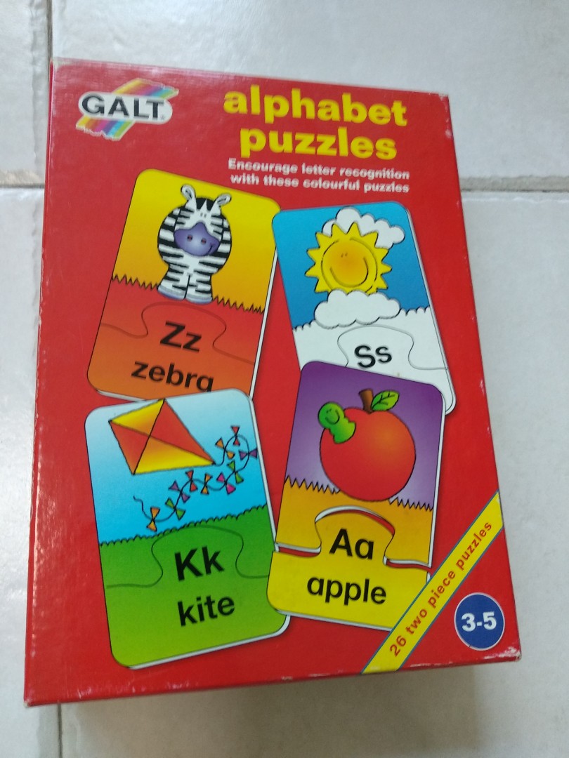 galt alphabet puzzle