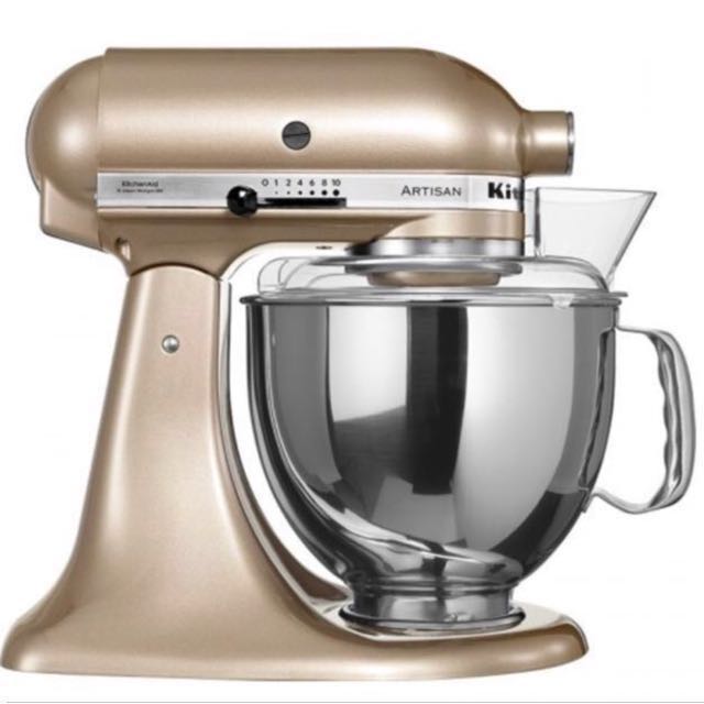 kitchenaid champagne gold