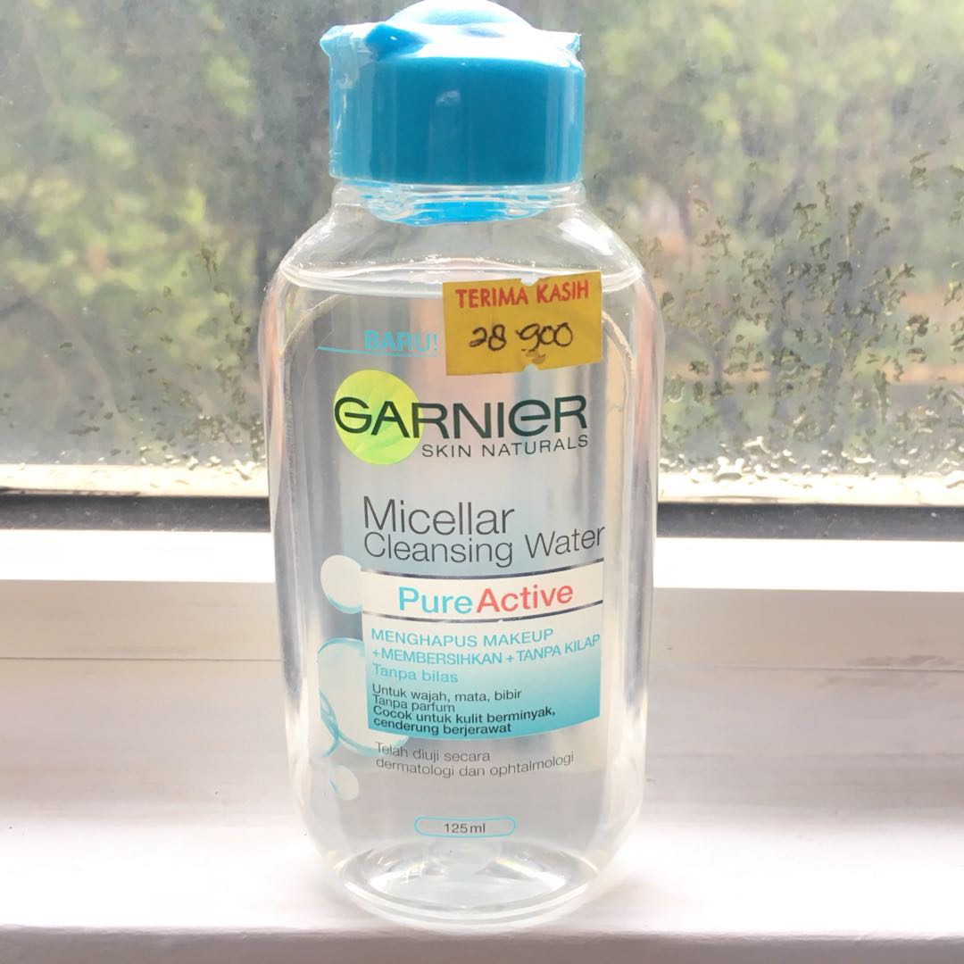 garnier biru micellar water