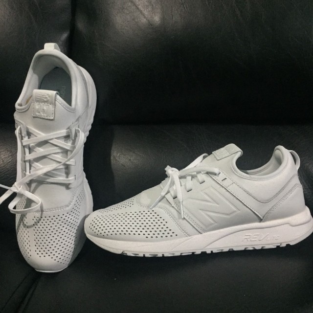 New Balance 247 triple white