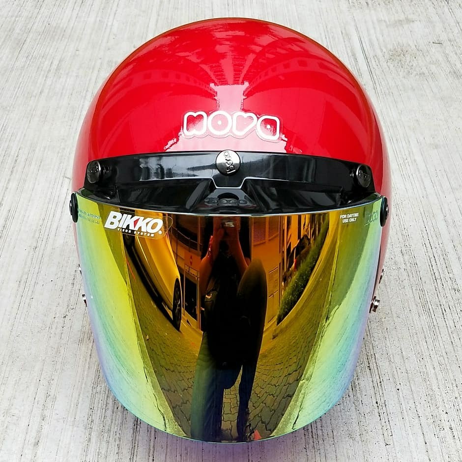 Nova Jipang Helmet, Motorcycles, Motorcycle Apparel on Carousell