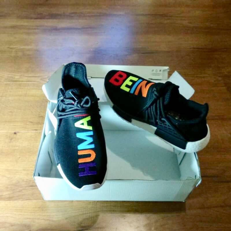 Pharrell Williams x Adidas NMD Human Being Cheap Black, Fesyen