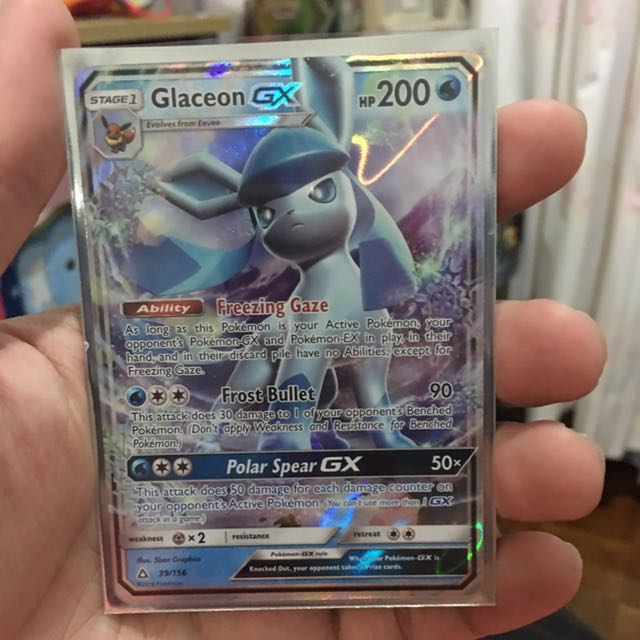 Pokemon Card Glaceon Gx Toys Games Board Games Cards On Carousell The pokemon company international is not responsible for the content of any linked website that is not operated by the pokemon company international. carousell