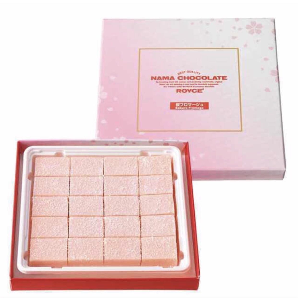 Preorder Sakura Royce Nama Chocolate Limited Edition Food Drinks Packaged Snacks On Carousell Small powdered chocolate squares that melts in your mouth instantly. preorder sakura royce nama chocolate limited edition