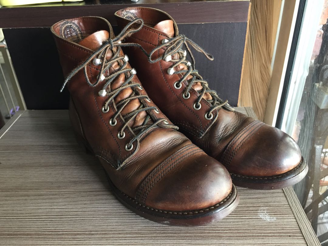 Red Wing Iron Ranger, Men's Fashion, Footwear, Boots on Carousell