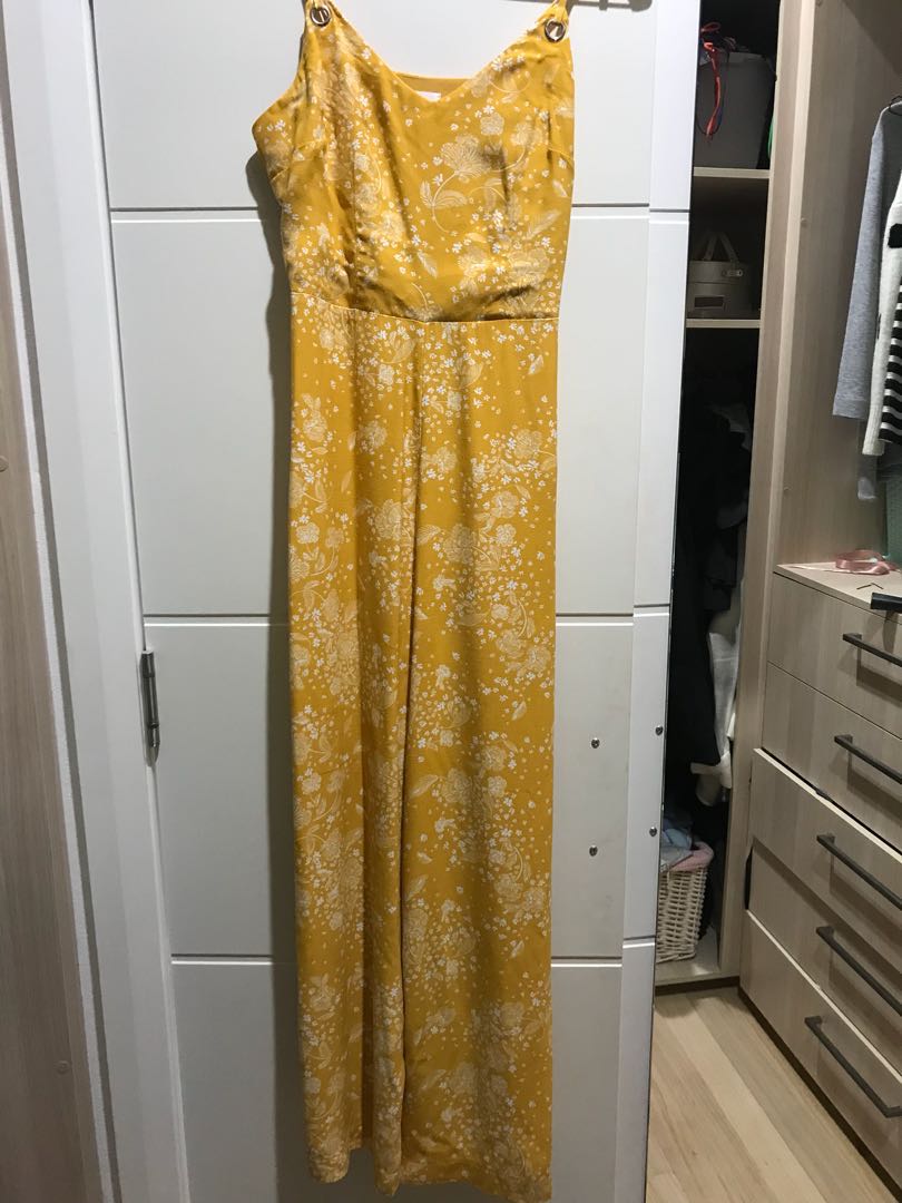 yellow jumpsuit australia