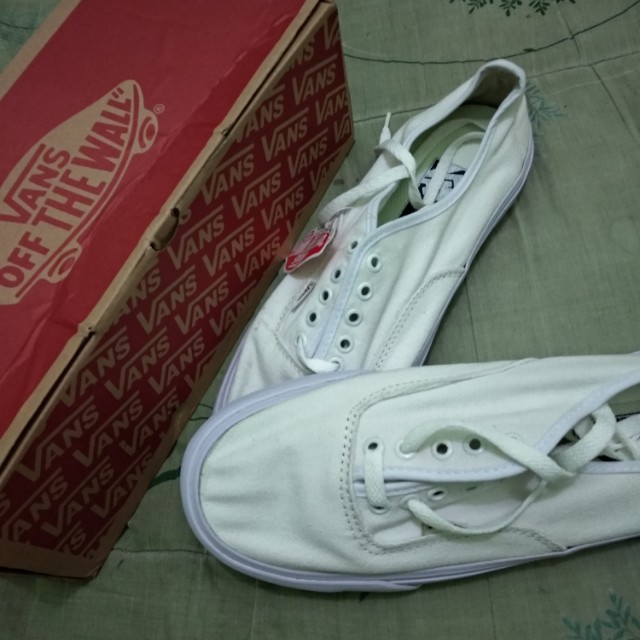 Sepatu Vans Putih Fesyen Wanita Sepatu Di Carousell