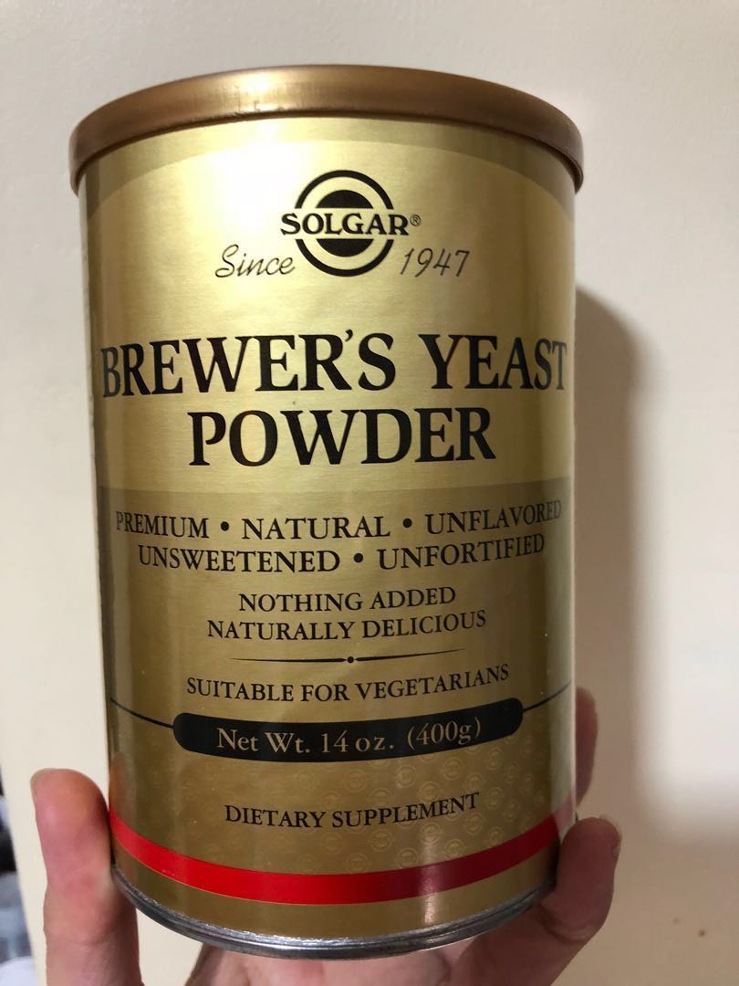 Solgar Brewer S Yeast Powder 14oz 400g Food Drinks On Carousell