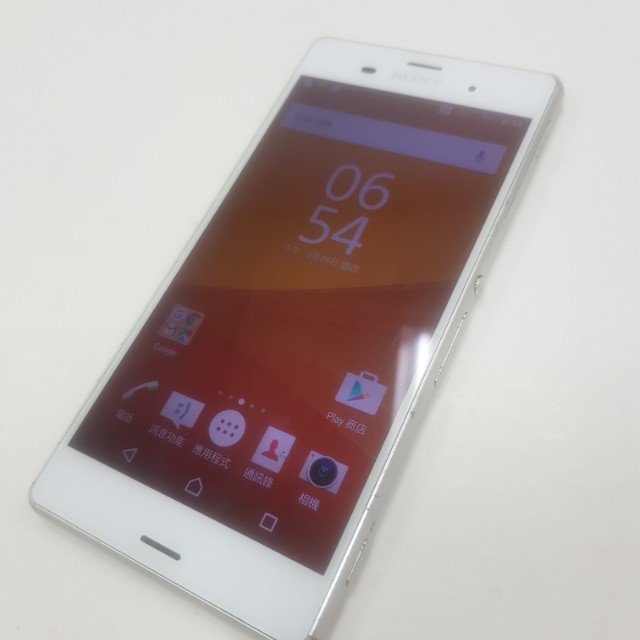 Sony Xperia Z3 D6653白色 已換過電池 優質二手中古機 手機平板 安卓android在旋轉拍賣