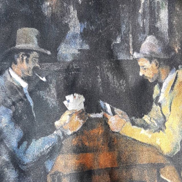 supreme cards tee painting