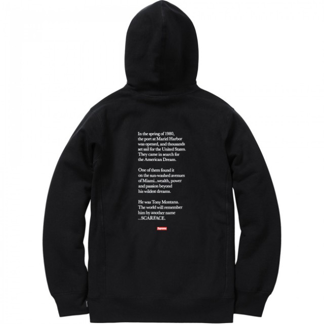 supreme scarface hoodie