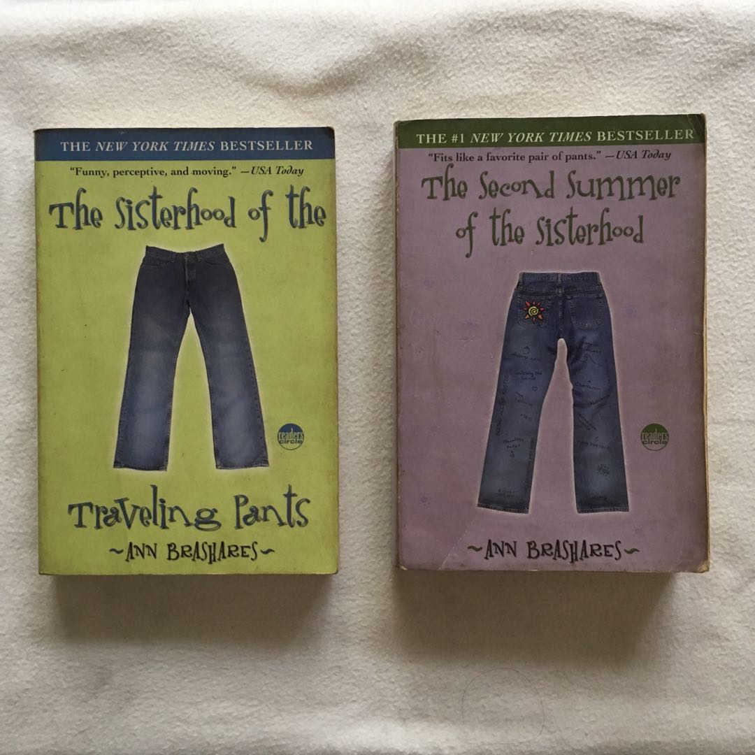 The Sisterhood Of The Traveling Pants Book Pair By Ann Brashares B13 Books Books On Carousell
