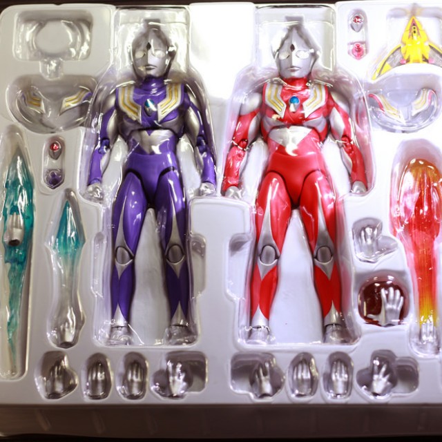 Ultra Act Ultraman Tiga Sky And Power Type Renewal Version Hobbies Toys Toys Games On Carousell