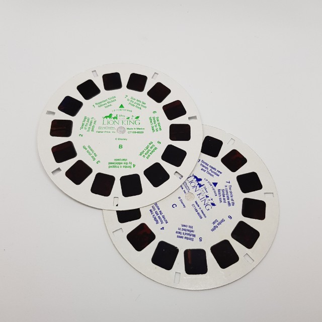 ViewMaster Reels - Disney The Lion King (Category: Character Goods) located in Mandaluyong City. Submitted by urumikanzaki (Listing ID 161753840, Image 2). Description: Price posted is per reel..