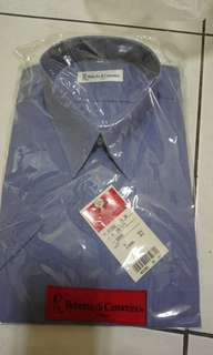 全新男士襯衫二件，size :41