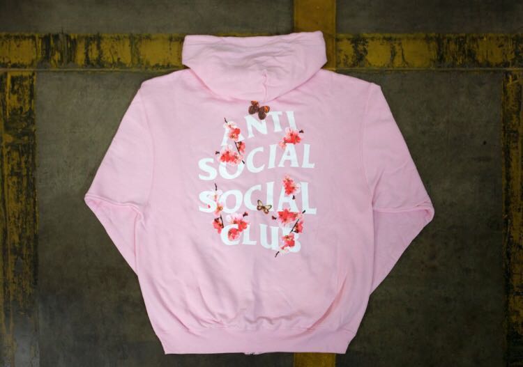 assc kkoch pink hoodie