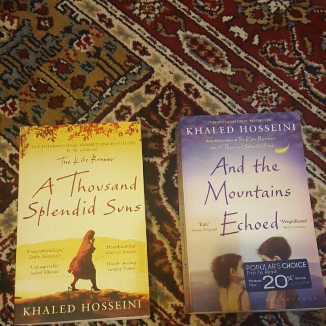 A THOUSAND SPLENDID SUNS / THE KITE RUNNER / THE HOUSE WE GREW UP IN ...